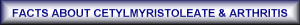 Cetylmyristoleate and Arthritis