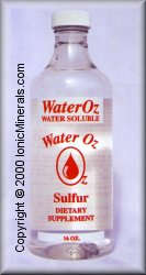 Dry skin, arthritis and sulfur