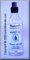 Water of Life ionic minerals, complete essential minerals trace minerals