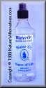 water of life ionic minerals, complete essential minerals and trace minerals